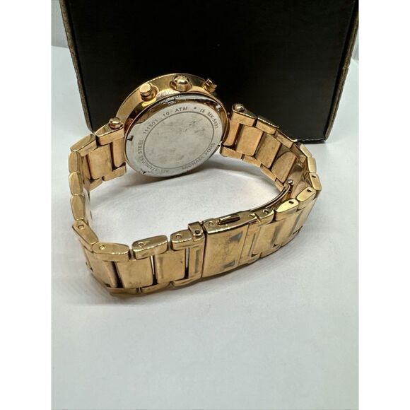 Michael Kors Parker MK5491 Women\'s Gold Stainless Steel Analog Dial Watch JNA199 main image 7